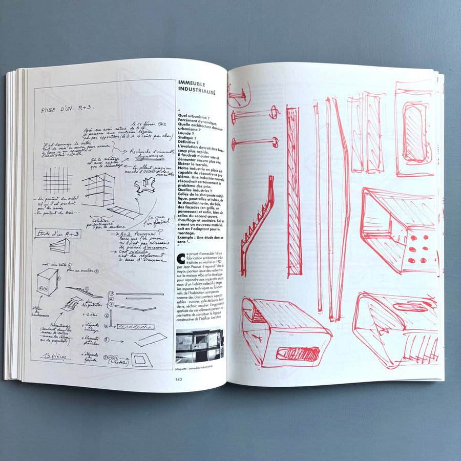 Jean Prouvé - Cours du CNAM - Pierre Mardaga Editeur 2002 - Saint-Martin Bookshop