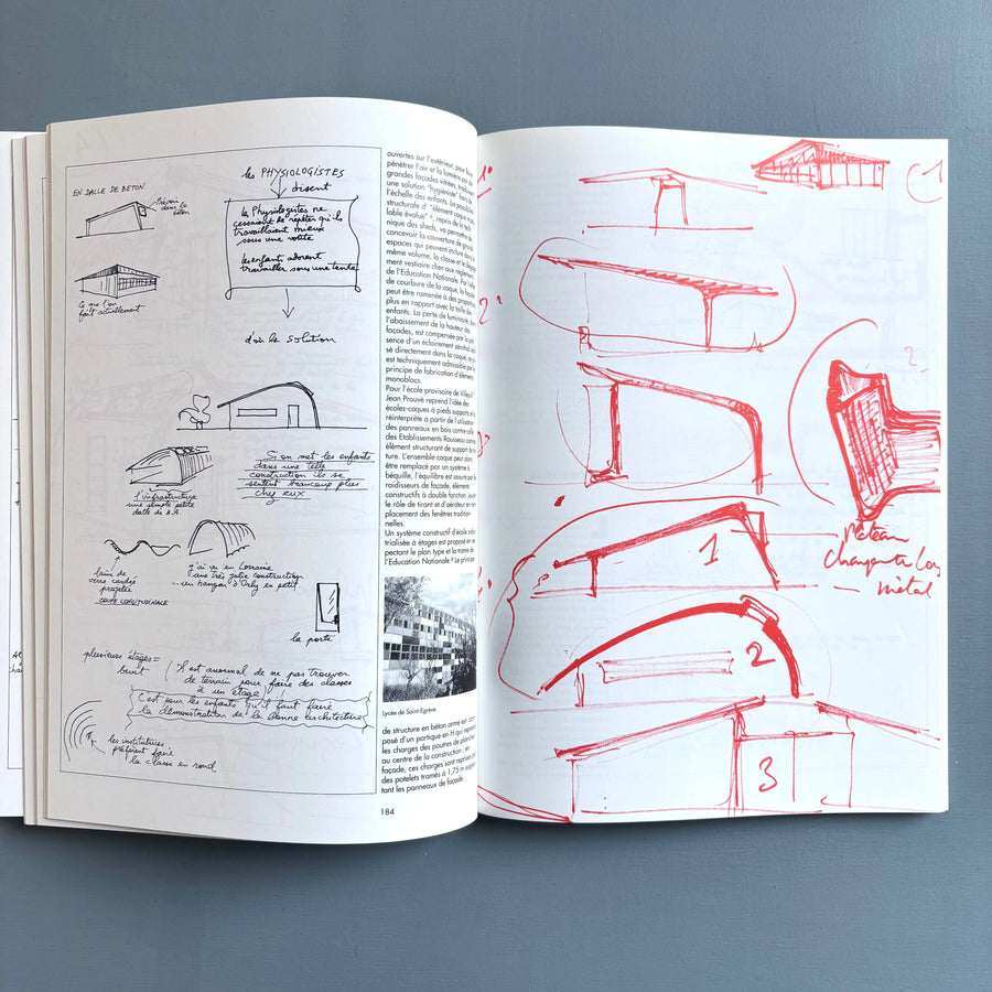 Jean Prouvé - Cours du CNAM - Pierre Mardaga Editeur 2002 - Saint-Martin Bookshop