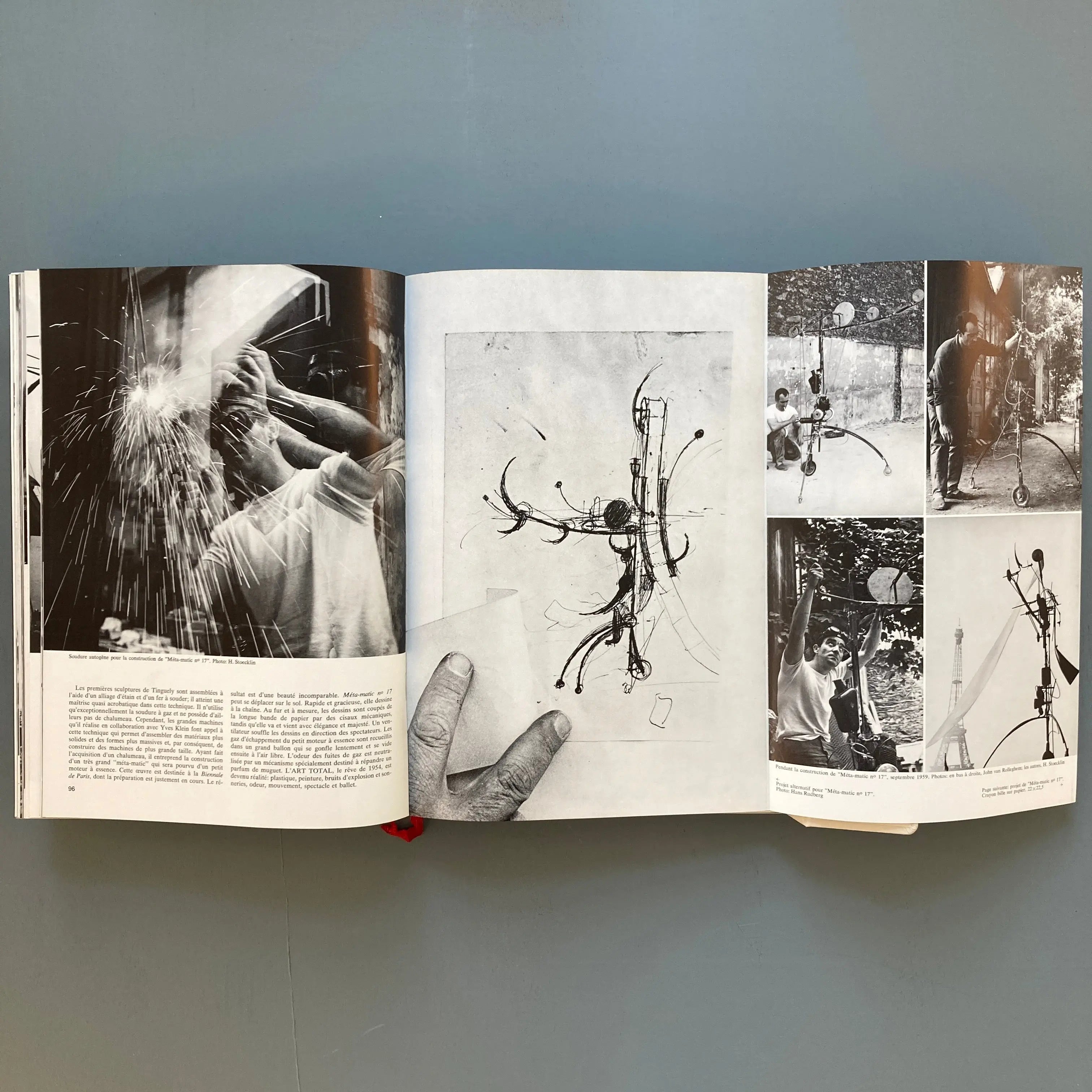 Jean Tinguely - Méta - Pierre Horay Editeur 1973 - Saint-Martin