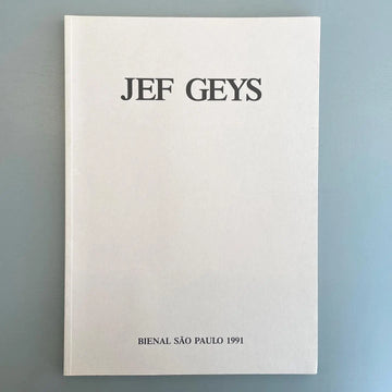 Jef Geys - Architectuur als begrenzing - Imschoot 1991 Saint-Martin Bookshop