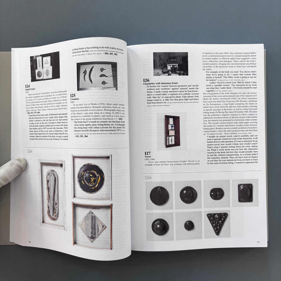 Jef Geys - Catalogue Raisonnable - MER.Books 2025 - Saint-Martin Bookshop