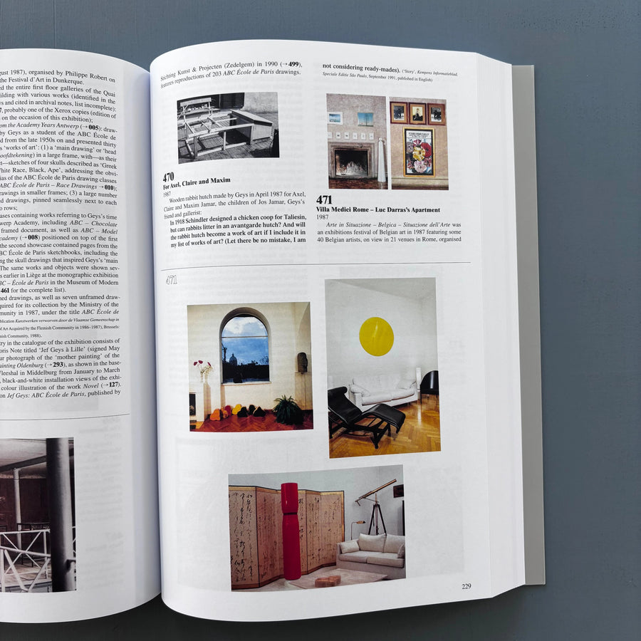 Jef Geys - Catalogue Raisonnable - MER.Books 2025 - Saint-Martin Bookshop