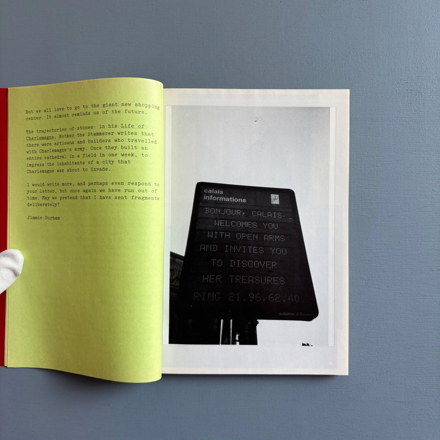 Jimmie Durham - Eurasian Project, Stage One - Le Collège Editions 1996 - Saint-Martin Bookshop