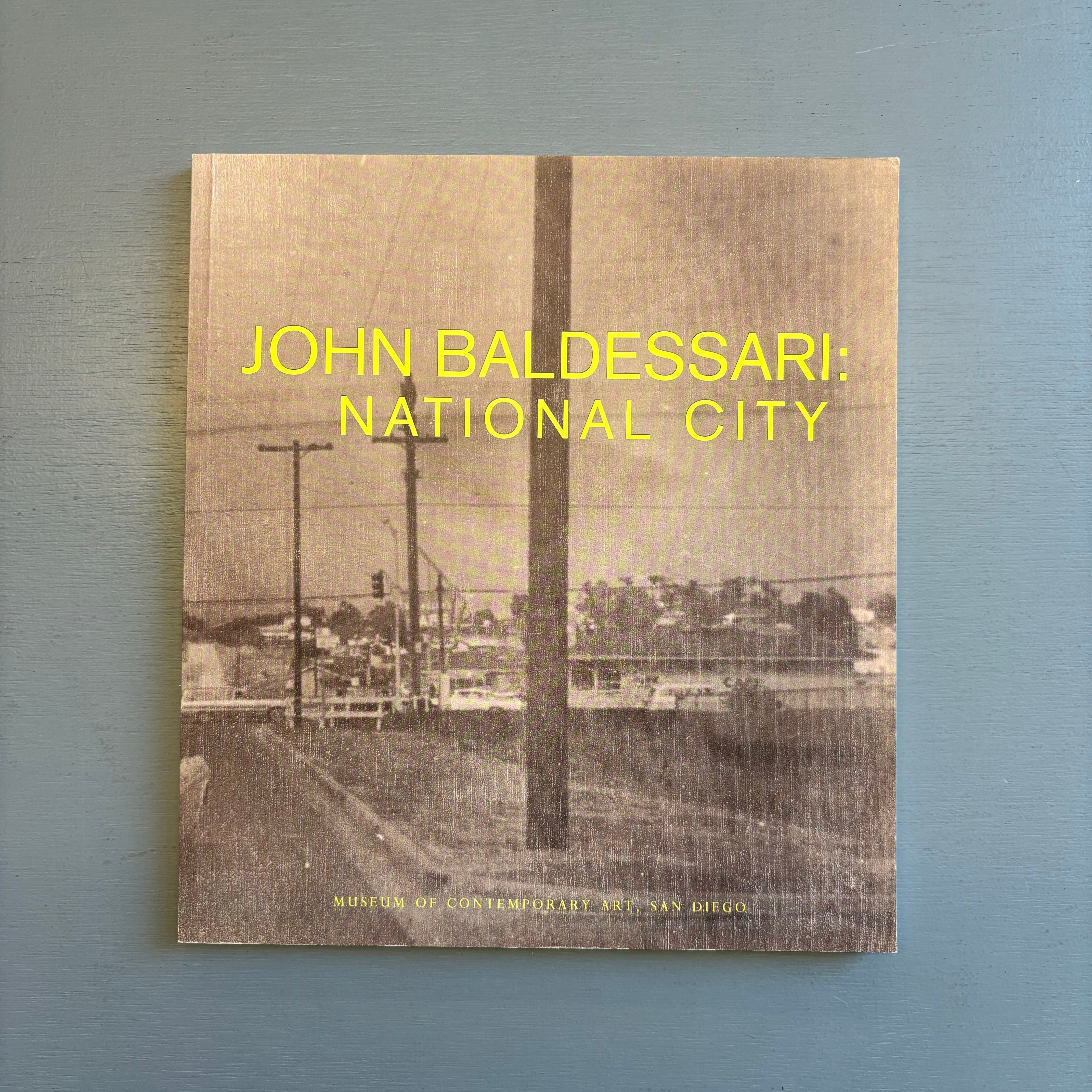 John Baldessari - National City - Museum of Contemporary Art San