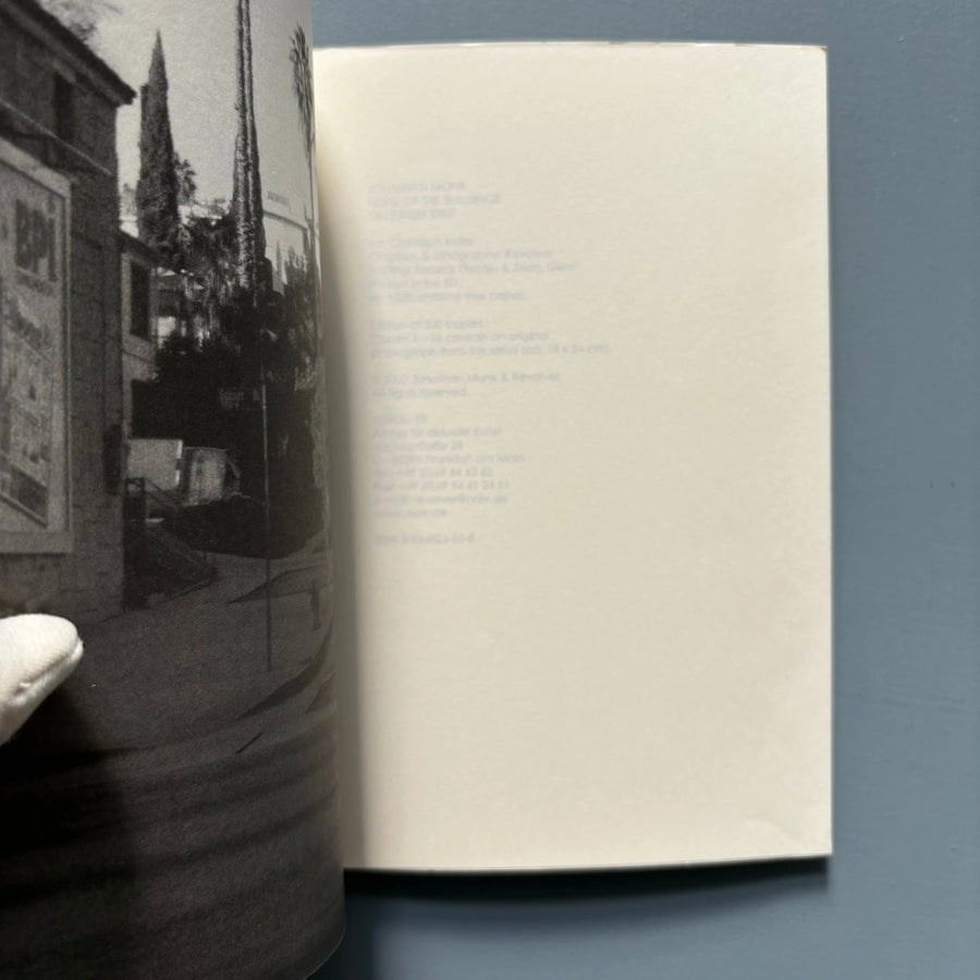 Jonathan Monk - None of the Buildings on Sunset Strip - Revolver 2002 - Saint-Martin Bookshop