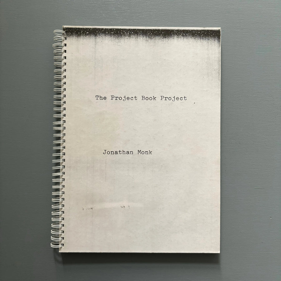 Jonathan Monk - The Project Book Project - Arnolfini 2003