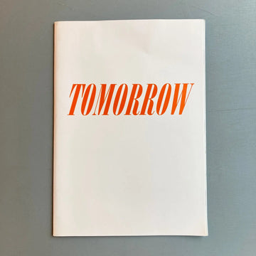 Joris Ghekiere - Tomorrow - MER. 2015 - Saint-Martin Bookshop