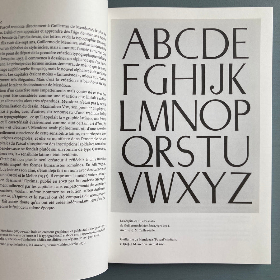 José Mendoza y Almeida - Bibliohèque Typographique - Ypsilon Editeur 2010