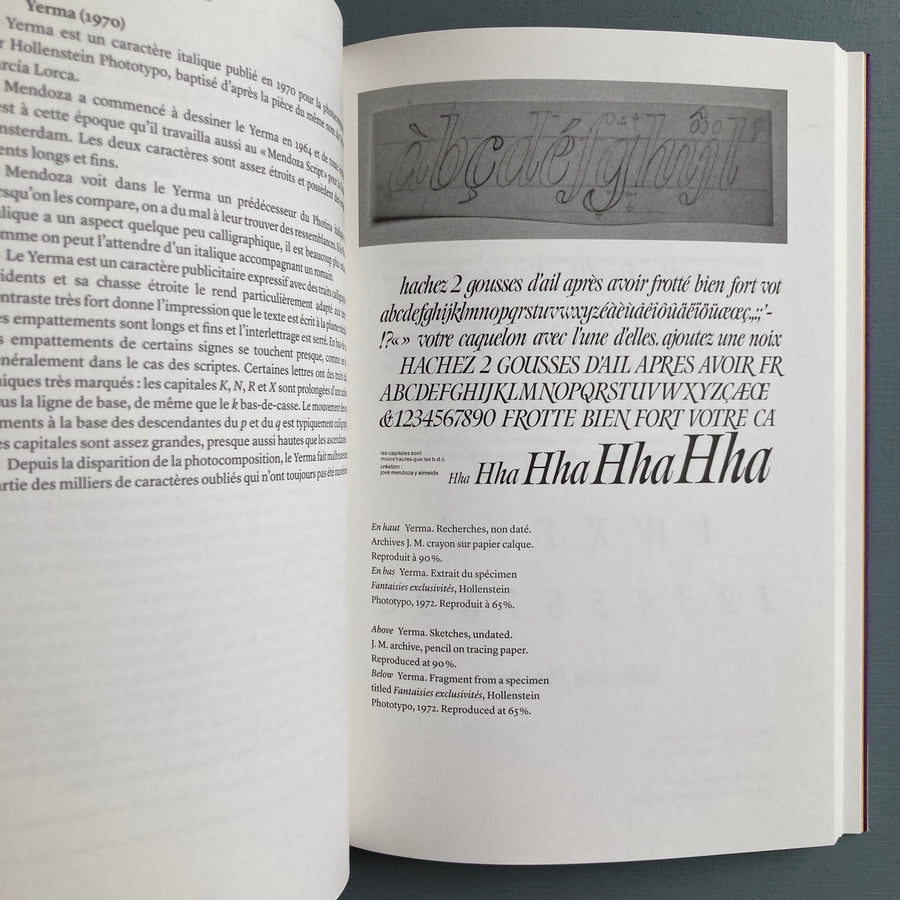 José Mendoza y Almeida - Bibliohèque Typographique - Ypsilon Editeur 2010 - Saint-Martin Bookshop