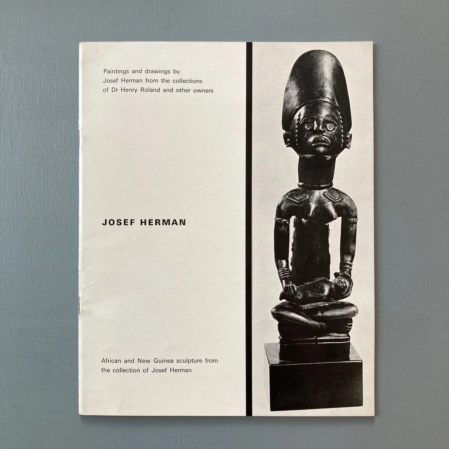 Josef Herman - African and New Guinea Sculpture / Paintings and Drawings - Scottish National Gallery of Modern Art 1969 Saint-Martin Bookshop