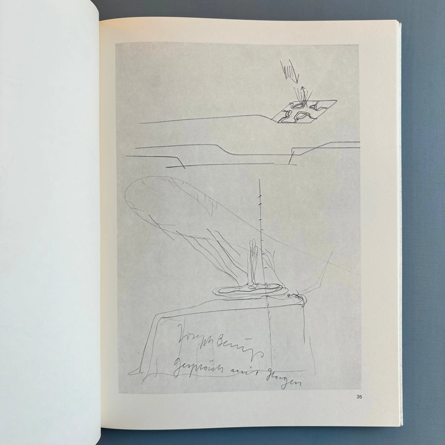 洋書 Drawings    JOSEPH BEUYS Joseph Beuys - Zeichnungen 1947-1959 I - Schirmer 1972