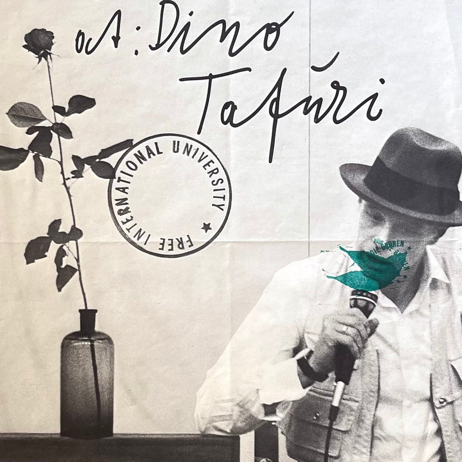 Joseph Beuys poster - Dino Tafuri 1980 - Saint-Martin Bookshop