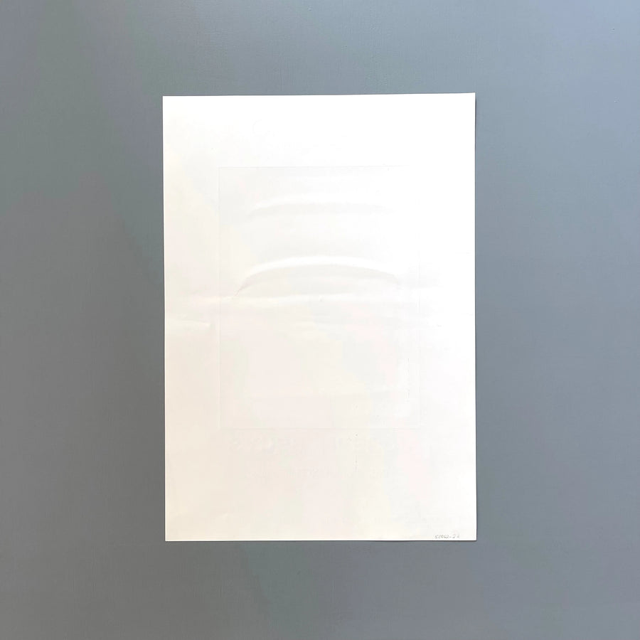 Joseph Beuys poster - Lo Spazio 1986 - Saint-Martin Bookshop