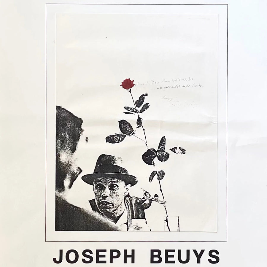 Joseph Beuys poster - Lo Spazio 1986 - Saint-Martin Bookshop