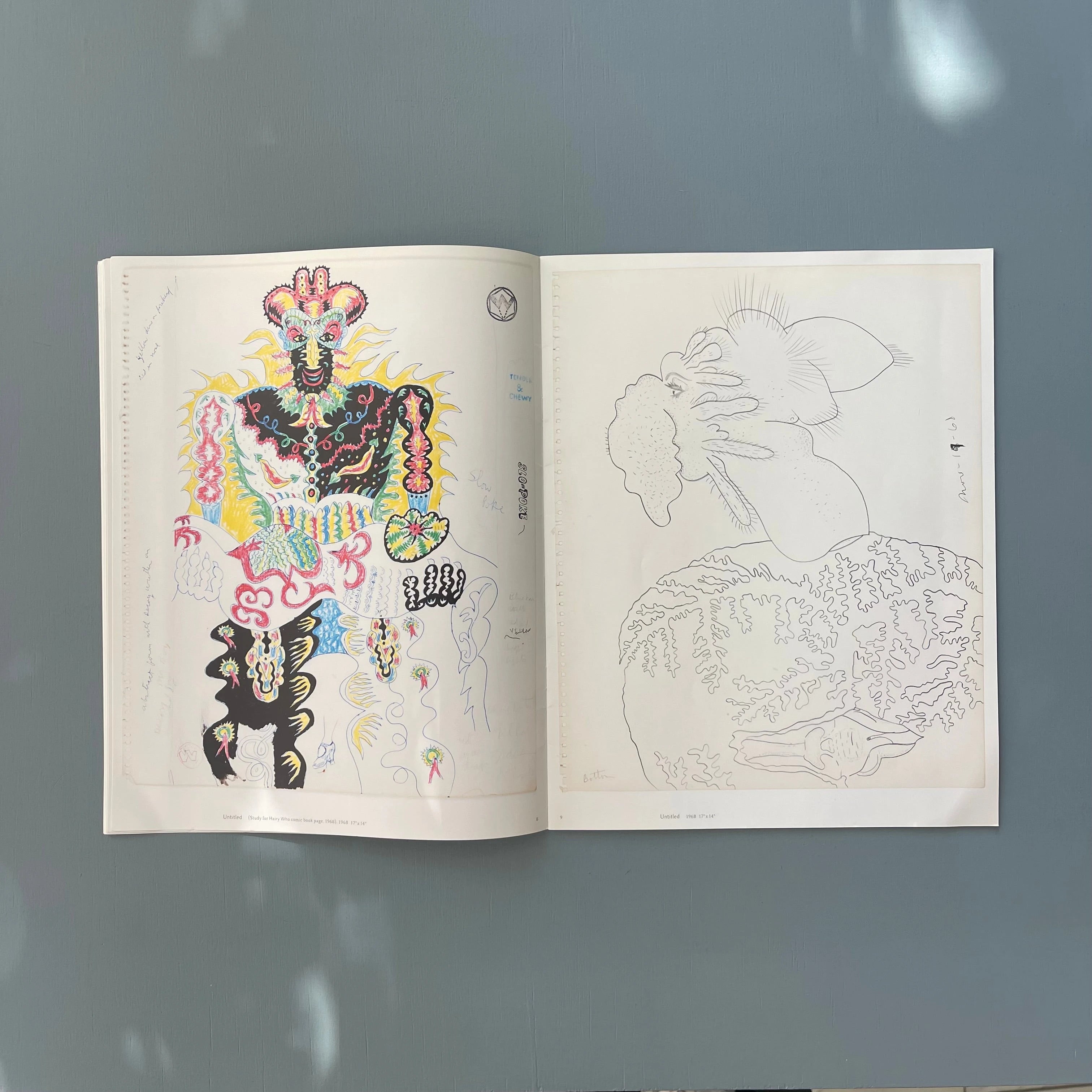 Karl Wirsum - Drawings 1967-1970 - PictureBox 2010 - Saint-Martin