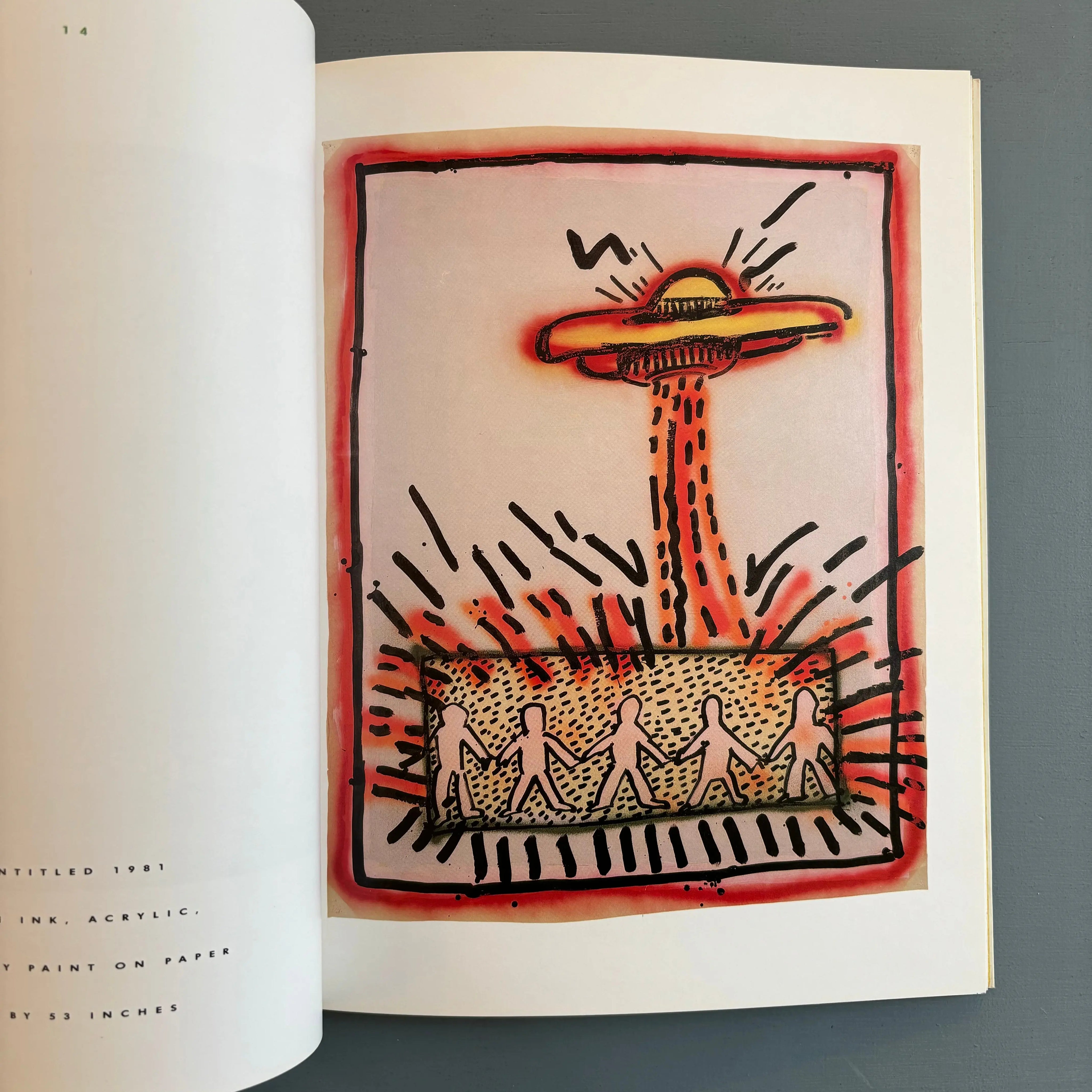 Keith Haring - A memorial exhibition - Shafrazi Gallery 1990