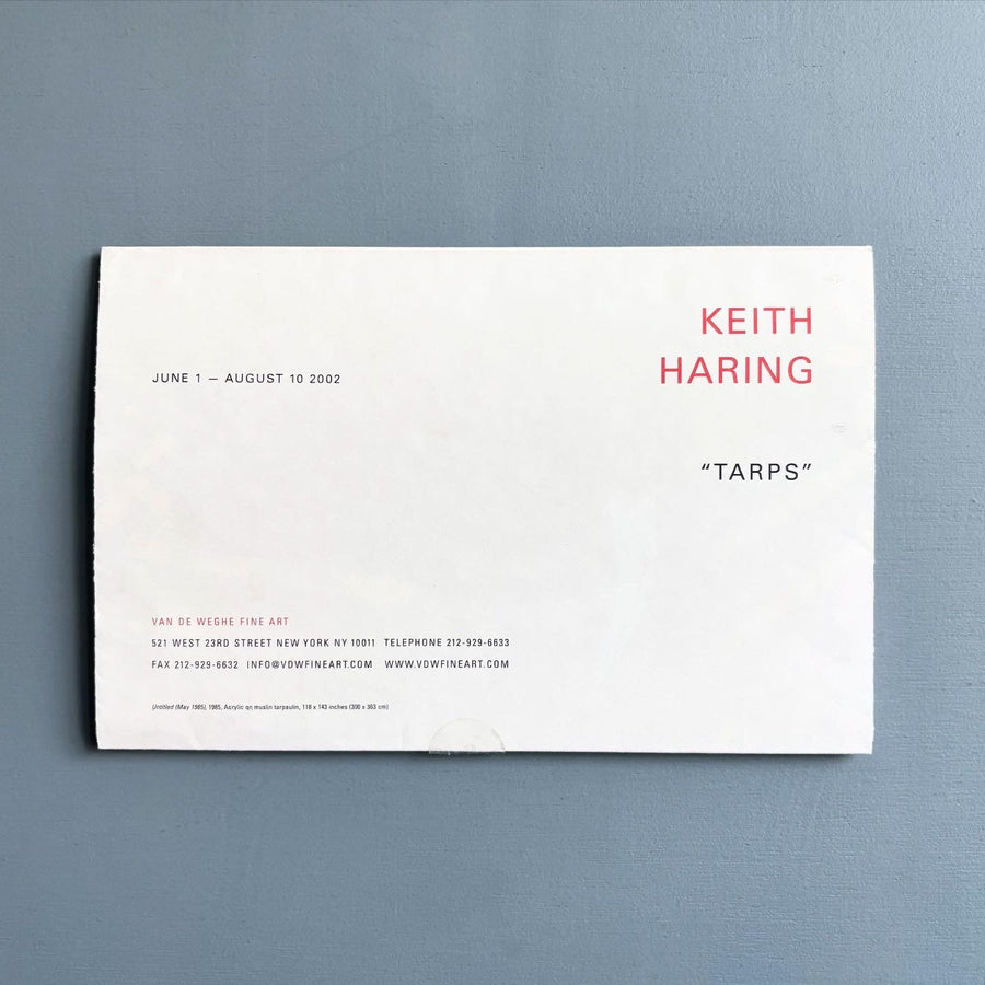 Keith Haring - Tarps - Van De Weghe Fine Art 2002