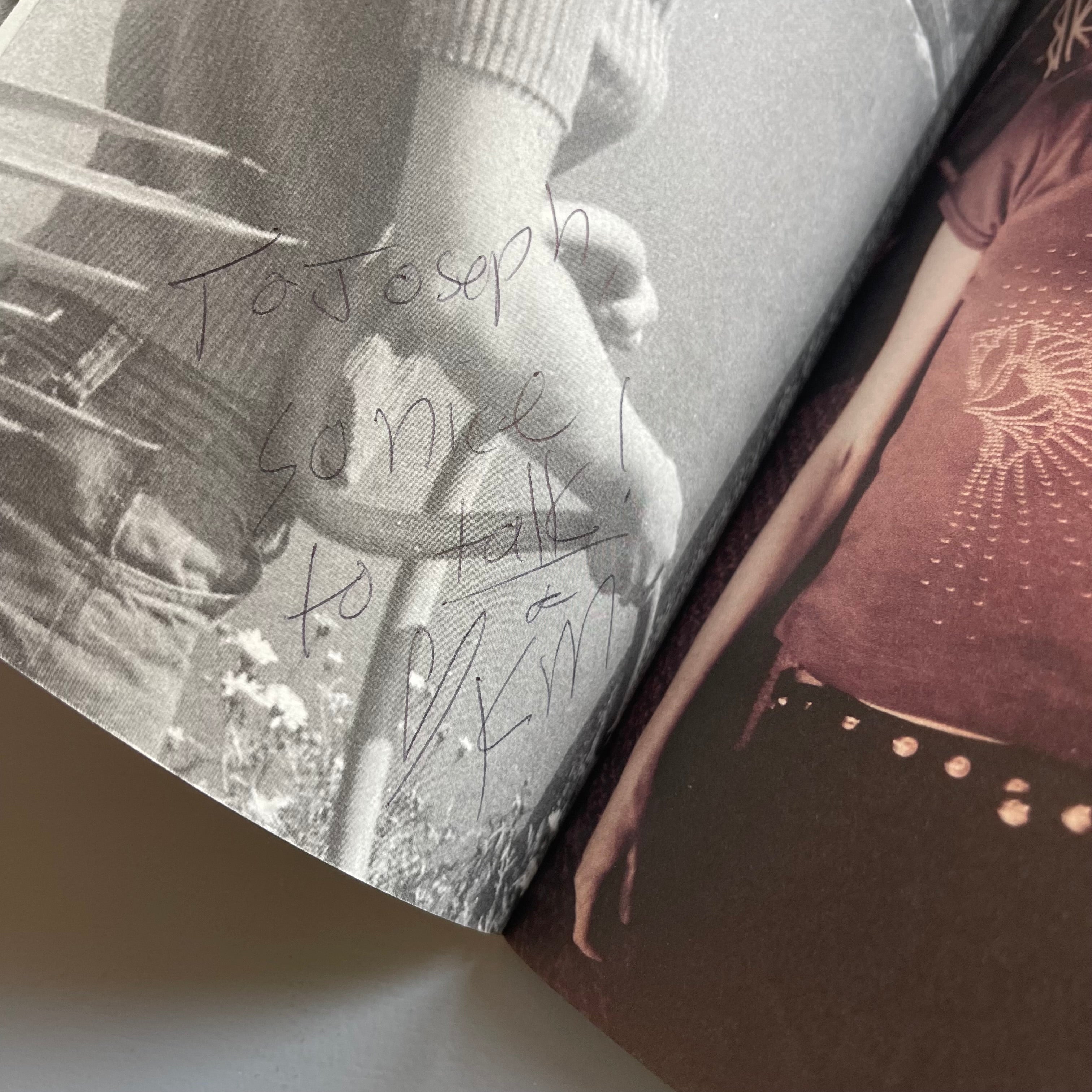 Kim Gordon (signed) - Chronicles Vol.1 - Nieves 2005 - Saint