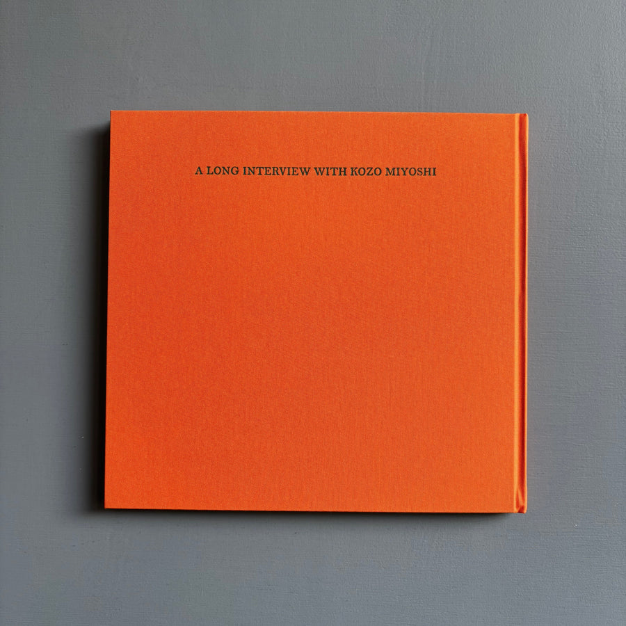 Kozo Miyoshi - A long interview with Kozo Miyoshi - Cairo Apartment 2025 - Saint-Martin Bookshop
