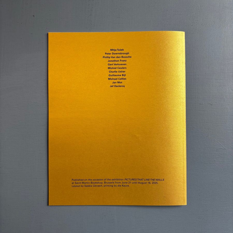 Kristien Daem - Pictures that line the walls-portrait series IV - self-published 2025 - Saint-Martin Bookshop