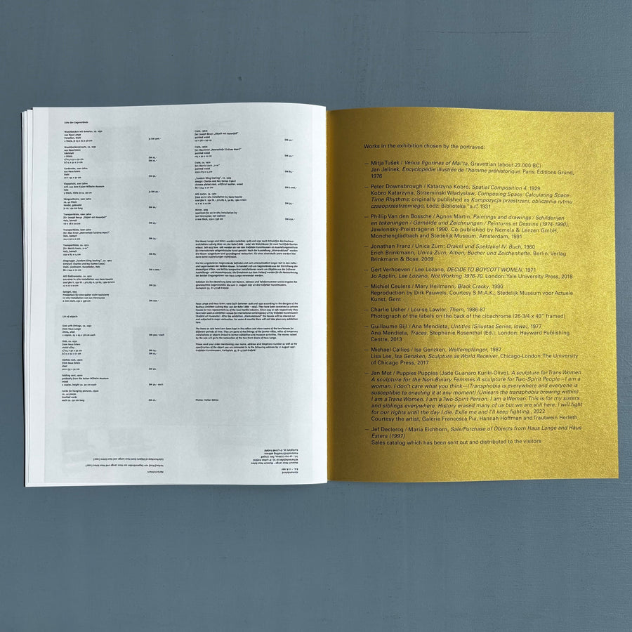Kristien Daem - Pictures that line the walls-portrait series IV - self-published 2025 - Saint-Martin Bookshop