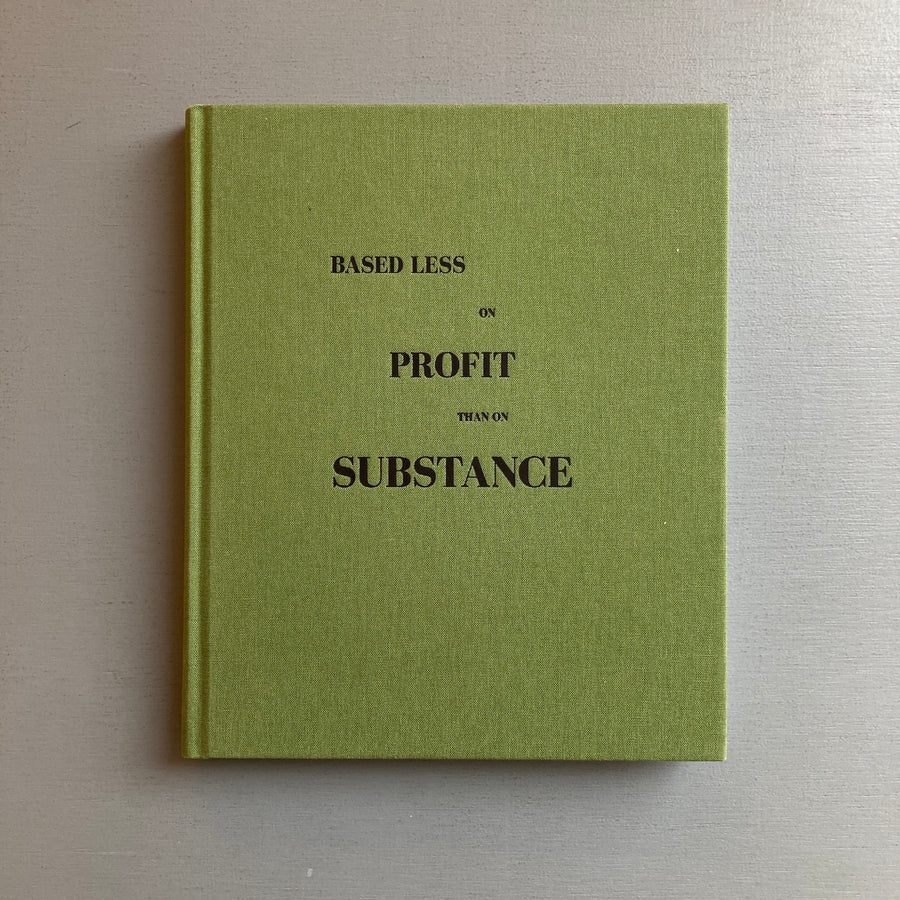 Kurt Ryslavy - Based Less on Profit than on Substance - DeGarage 2016 - Saint-Martin Bookshop