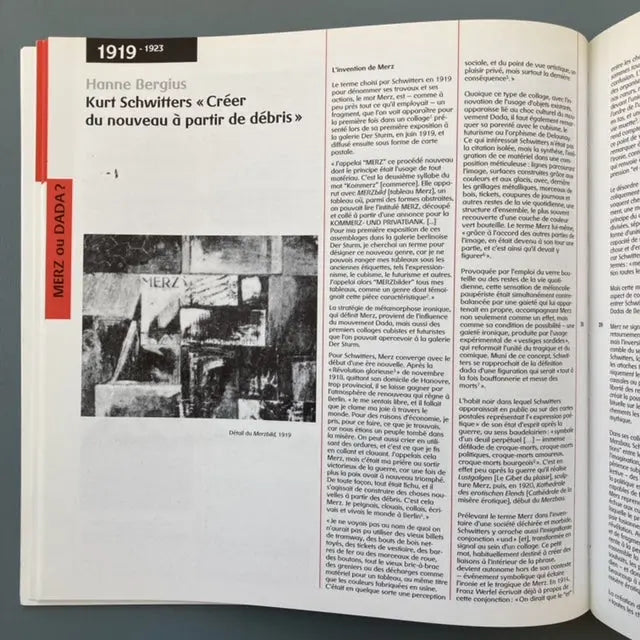 Kurt Schwitters - Exhibition catalogue - Centre Georges Pompidou 1994 Saint-Martin Bookshop