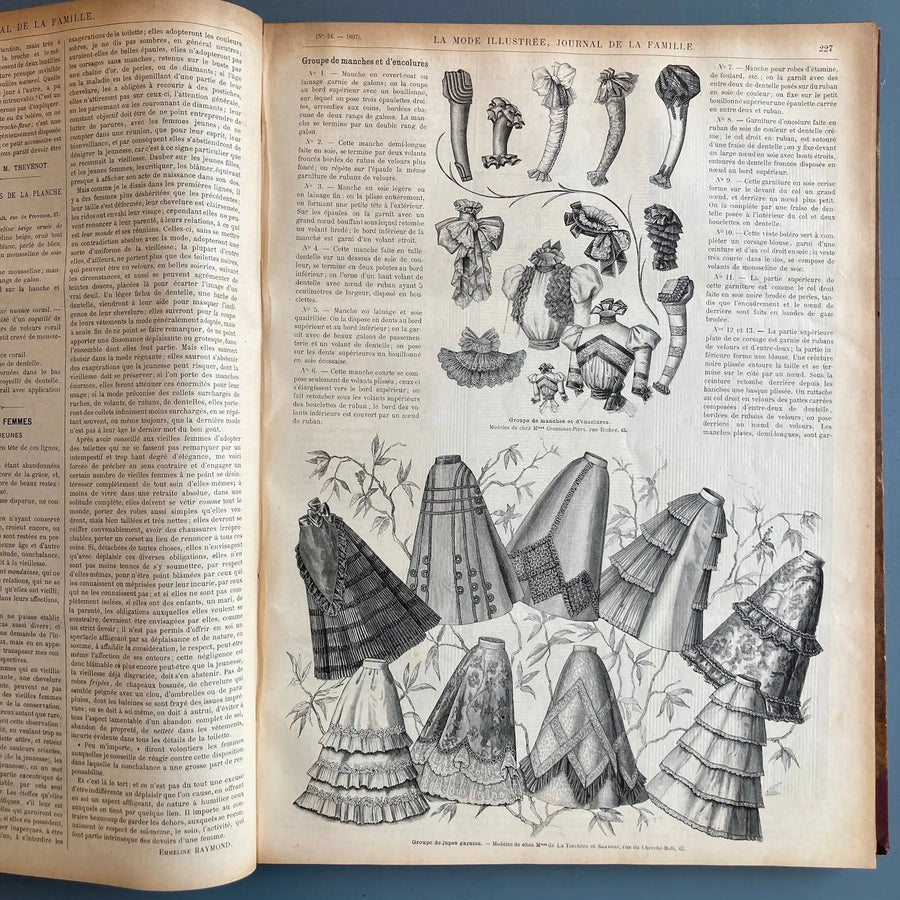 La Mode illustrée - Trente-huitième année - Firmin-Didot 1897 - Saint-Martin Bookshop