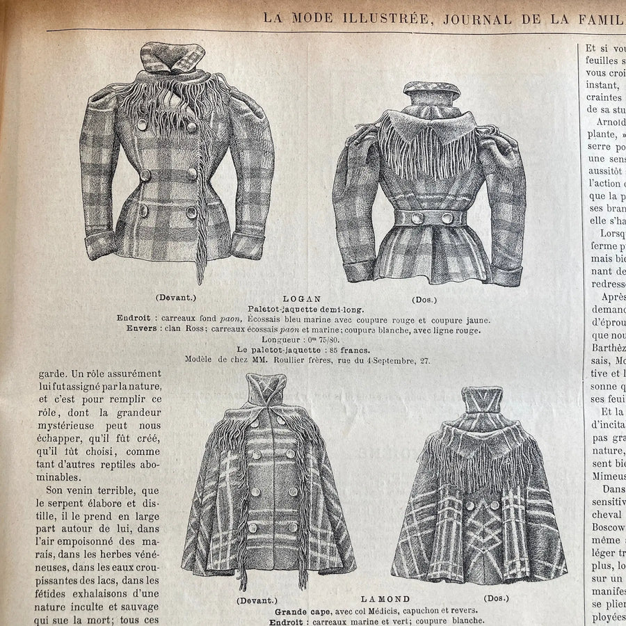 La Mode illustrée - Trente-huitième année - Firmin-Didot 1897 - Saint-Martin Bookshop