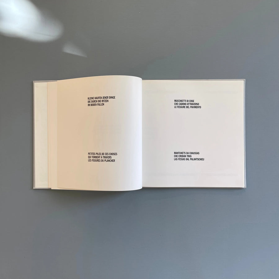 Lawrence Weiner - From point to point - Oktagon 1995