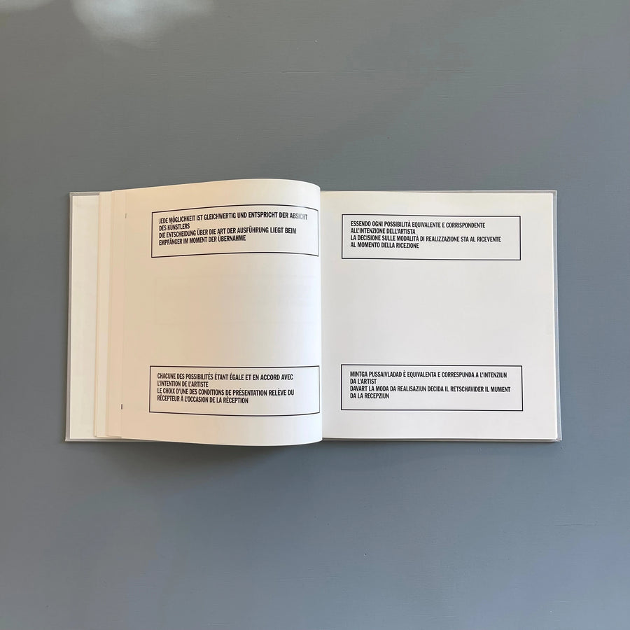 Lawrence Weiner - From point to point - Oktagon 1995