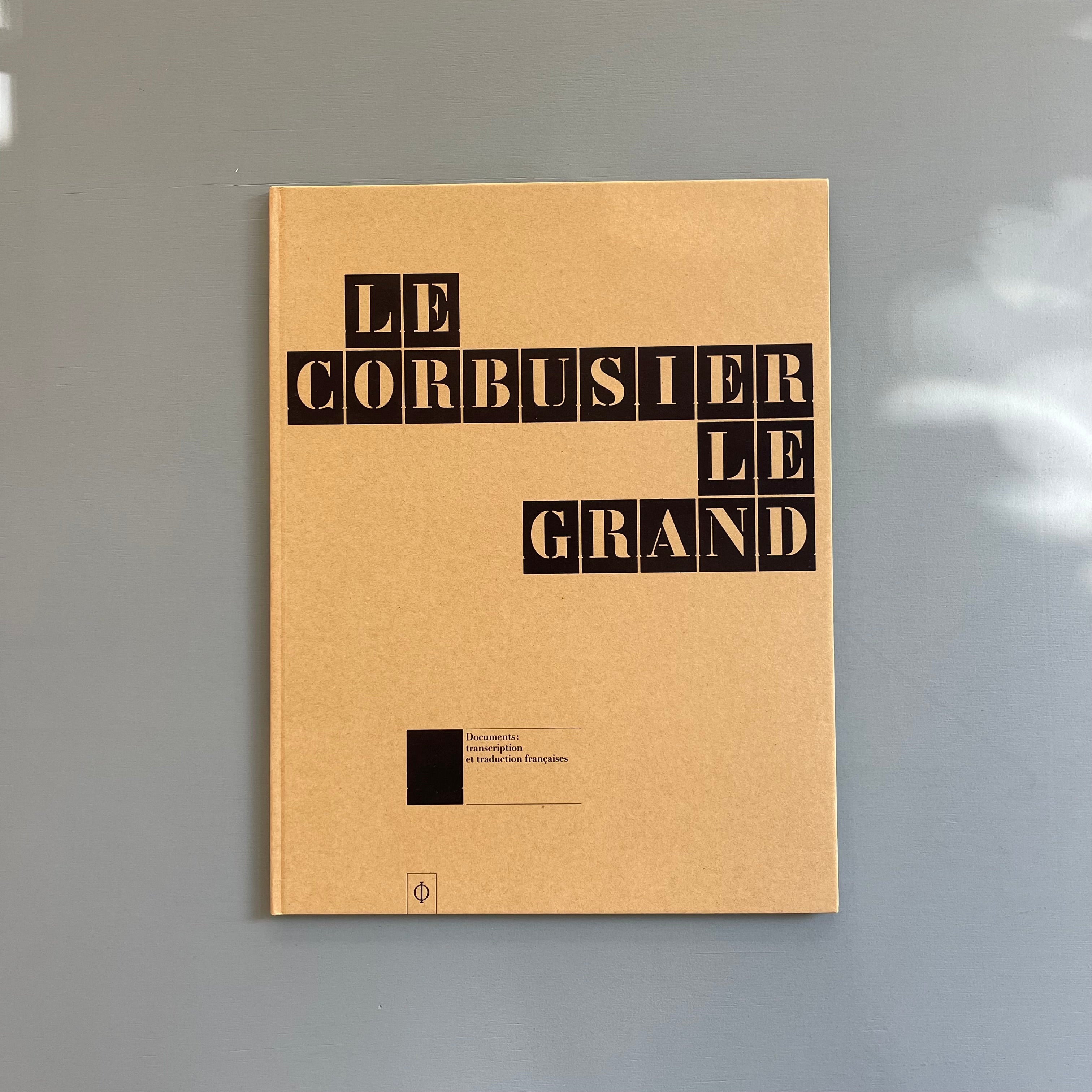 洋書 Le Corbusier Le Grand PHAIDON出版 コルビジェ Le Corbusier: Le Grand - Phaidon 2008 - Saint-Martin Bookshop