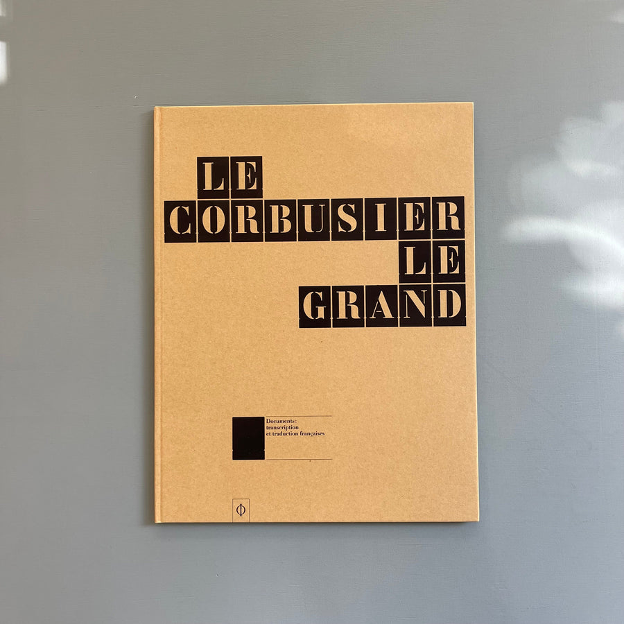 Le Corbusier - Le Grand - Phaidon 2008 - Saint-Martin Bookshop