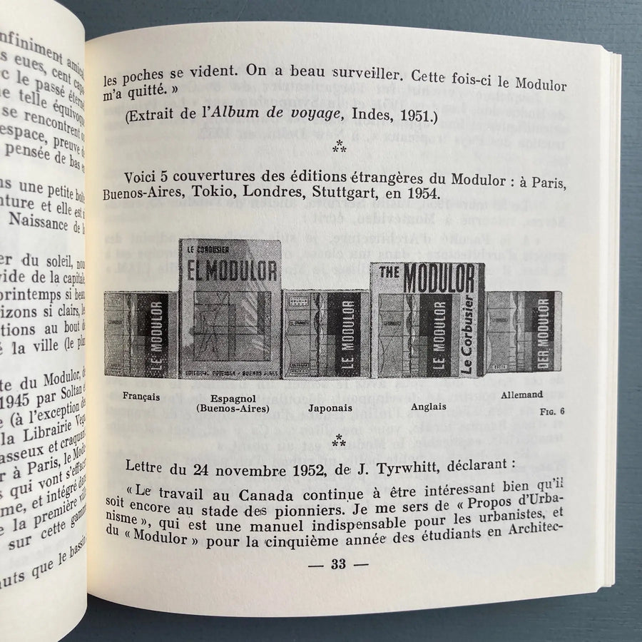Le Corbusier - Modulor - Fondation Le Corbusier 2000 - Saint-Martin Bookshop