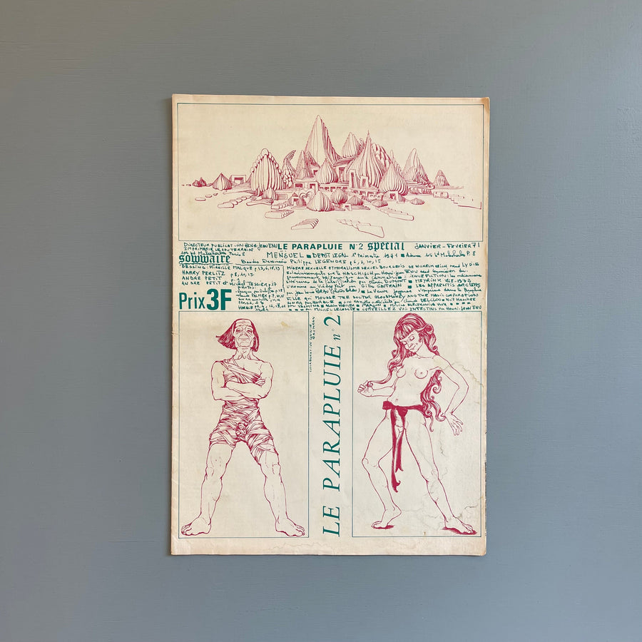 Le Parapluie - N°2 to N°13 - 1971-1973 - Saint-Martin Bookshop