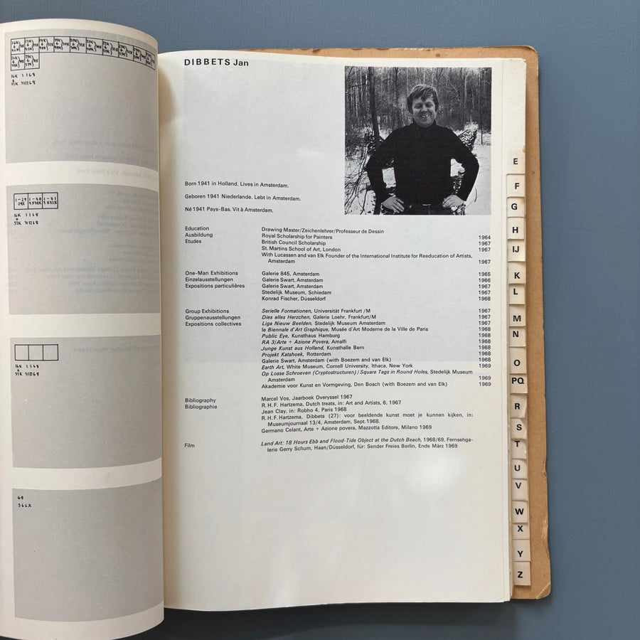 Live in Your Head: When Attitudes Become Form, by Harald Szeemann - Kunsthalle Bern 1969