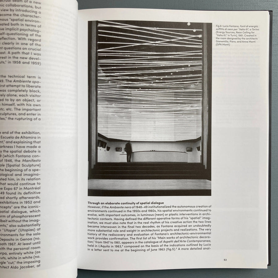 Lucio Fontana - Ambienti/Environments - Mousse Publishing 2018 Saint-Martin Bookshop