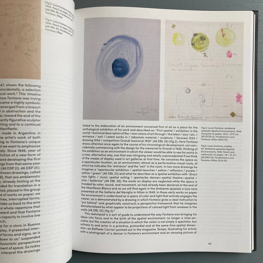 Lucio Fontana - Ambienti/Environments - Mousse Publishing 2018 Saint-Martin Bookshop