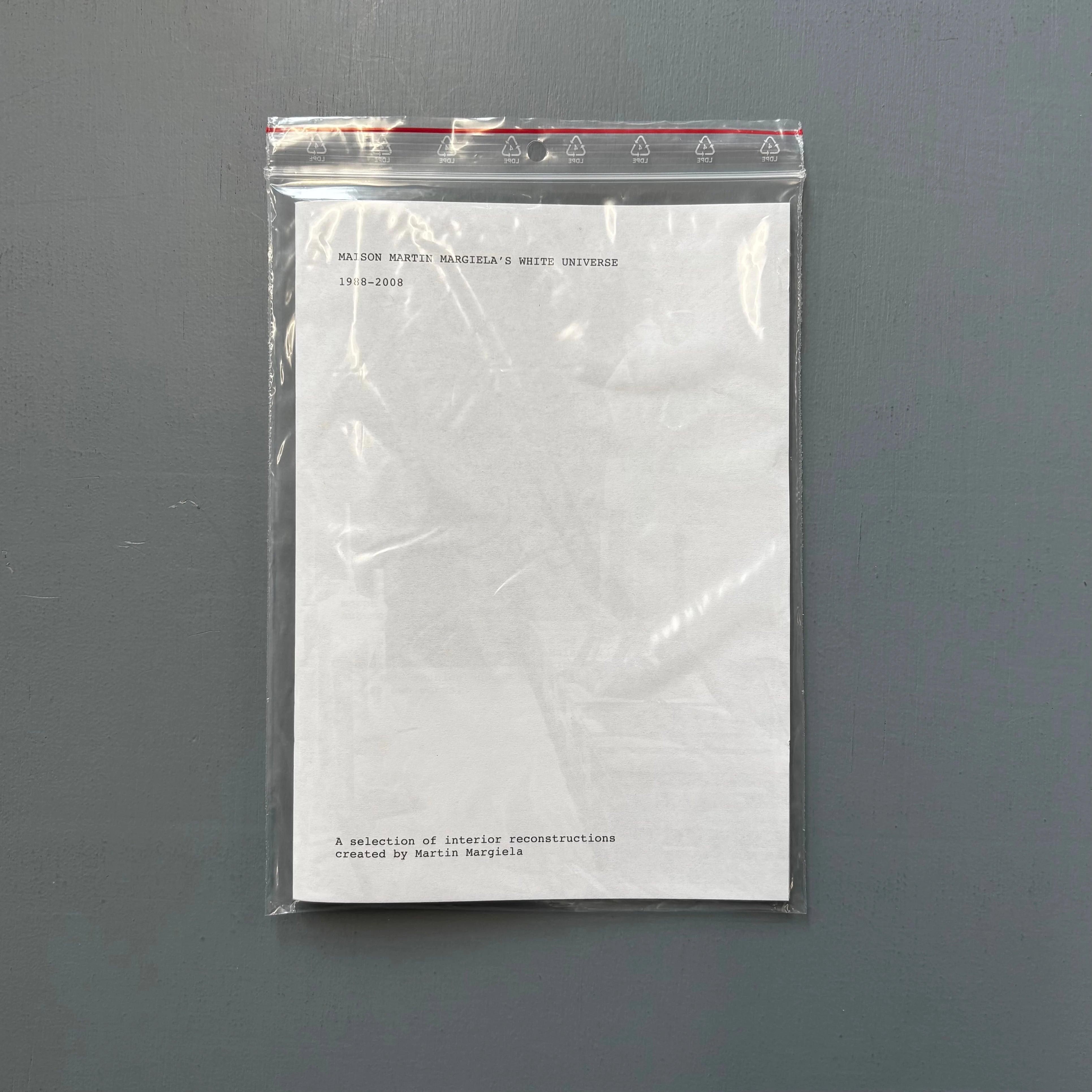Maison Martin Margiela's White Universe 1988-2008 - MoMu
