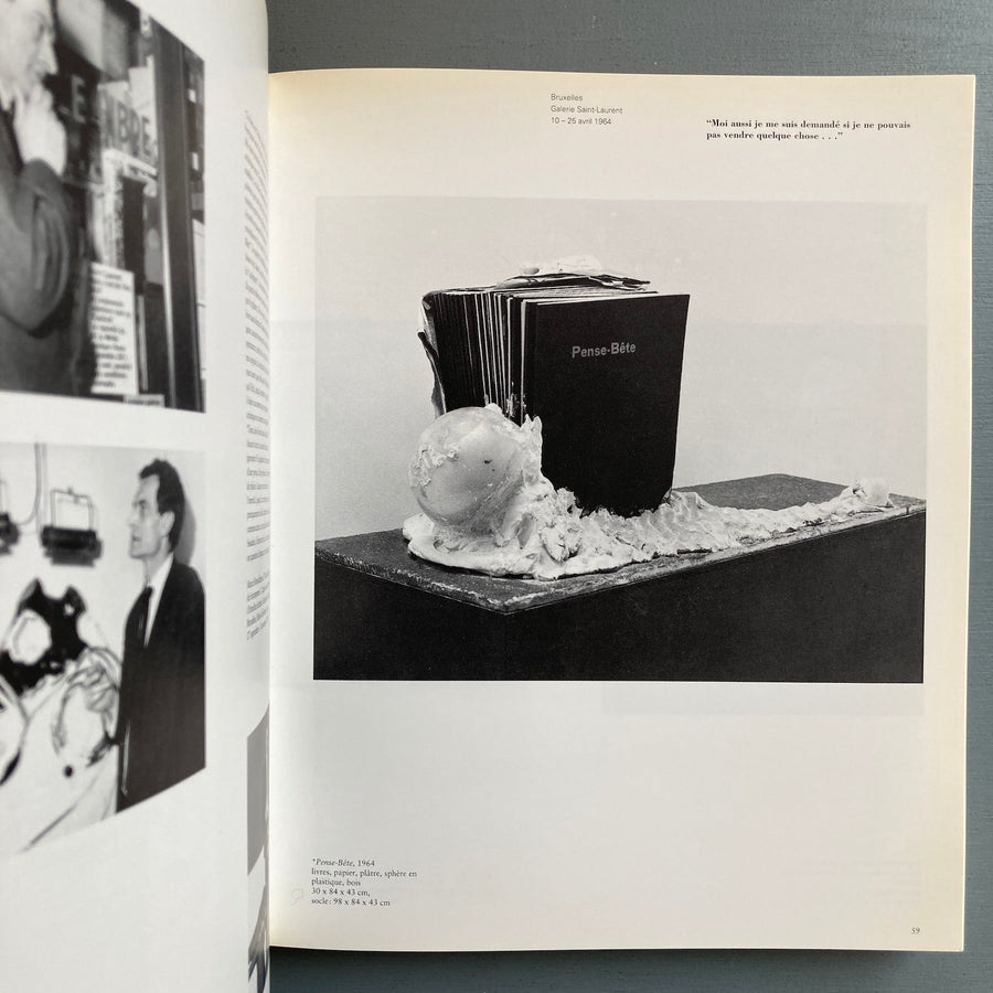 Marcel Broodthaers - Editions du Jeu de Paume 1991 - Saint-Martin Bookshop