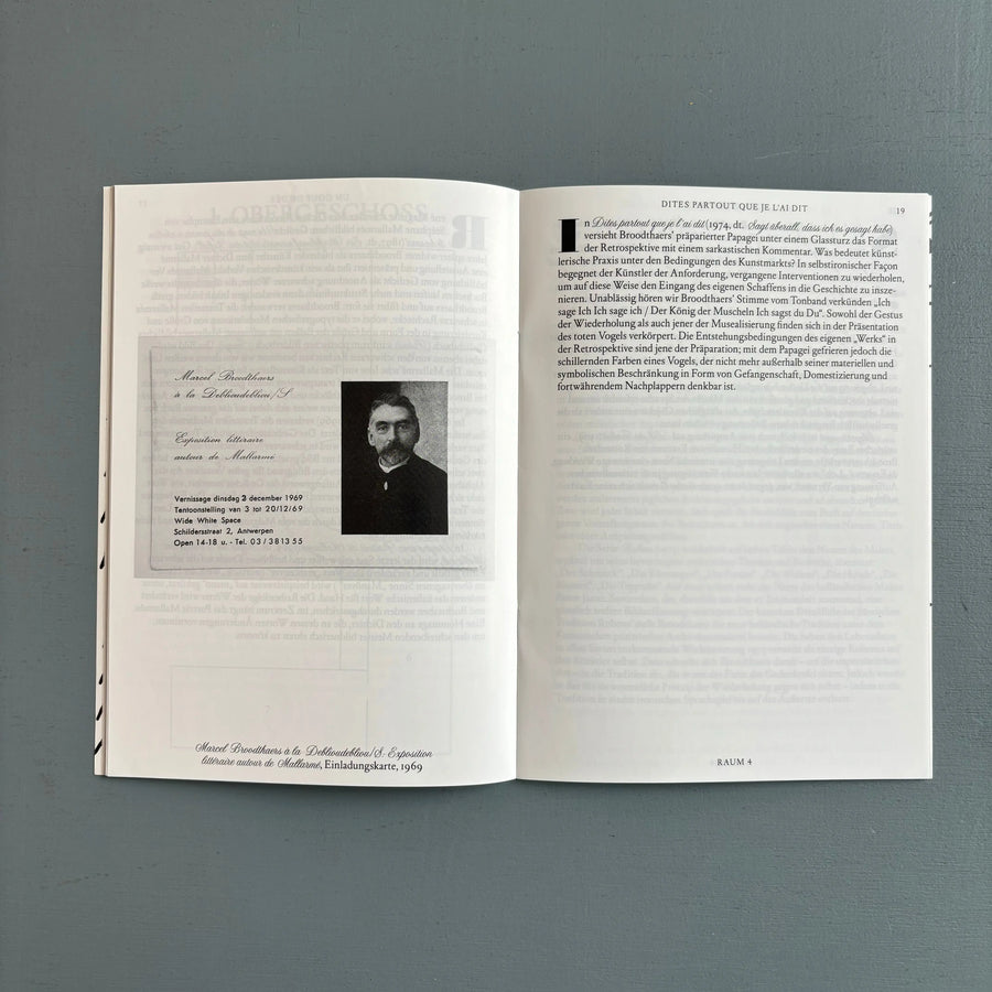 Marcel Broodthaers - Fridericianum 2015 - Saint-Martin Bookshop