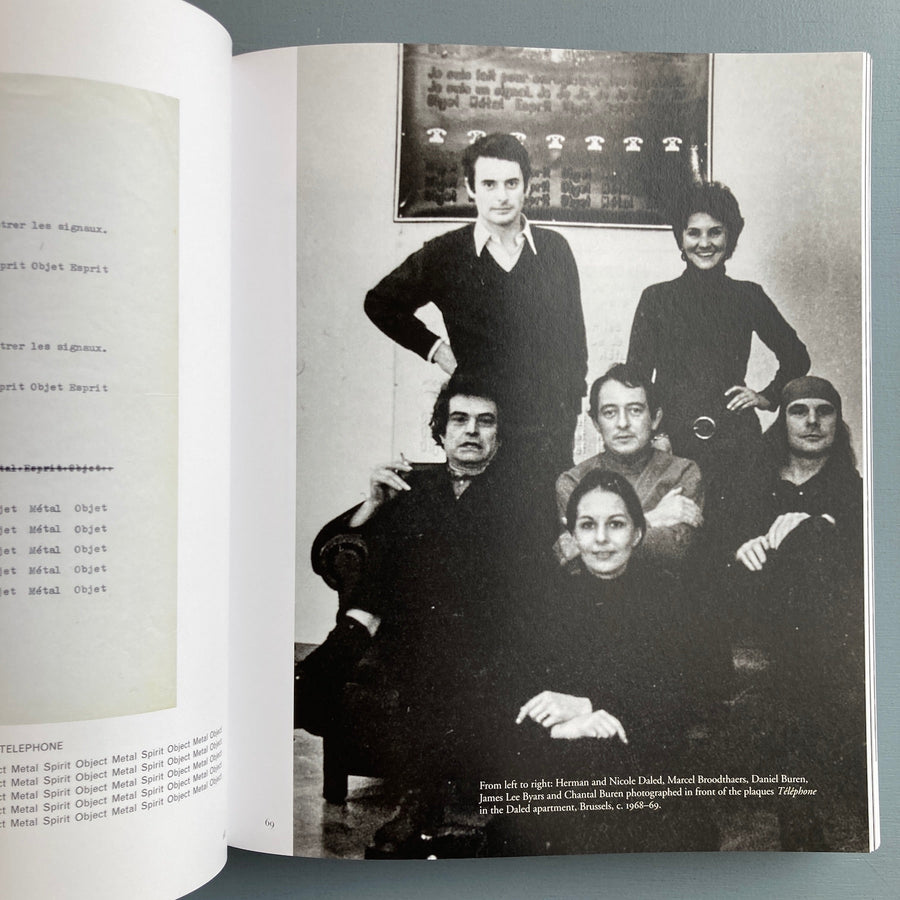 Marcel Broodthaers - Industrial Poems - Hatje Cantz 2021 - Saint-Martin Bookshop