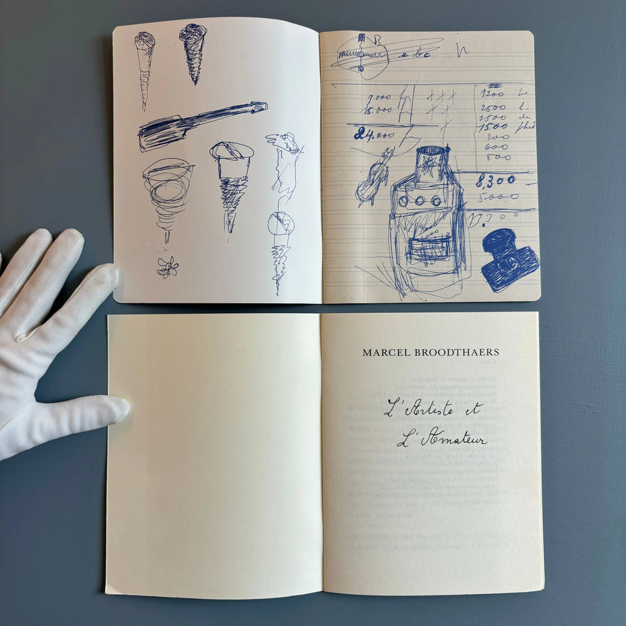 Marcel Broodthaers/James Ensor - L'Artiste et L'Amateur/Catalogue de l'exposition James Ensor - Ronny Van de Velde 1992 