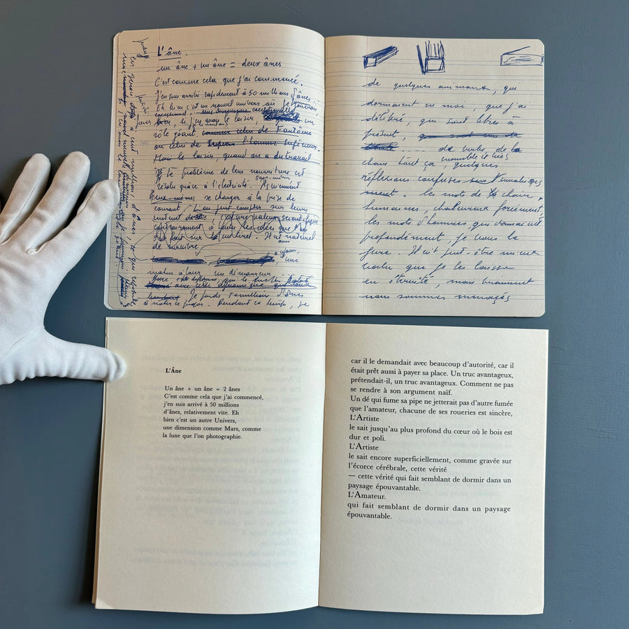 Marcel Broodthaers/James Ensor - L'Artiste et L'Amateur/Catalogue de l'exposition James Ensor - Ronny Van de Velde 1992 