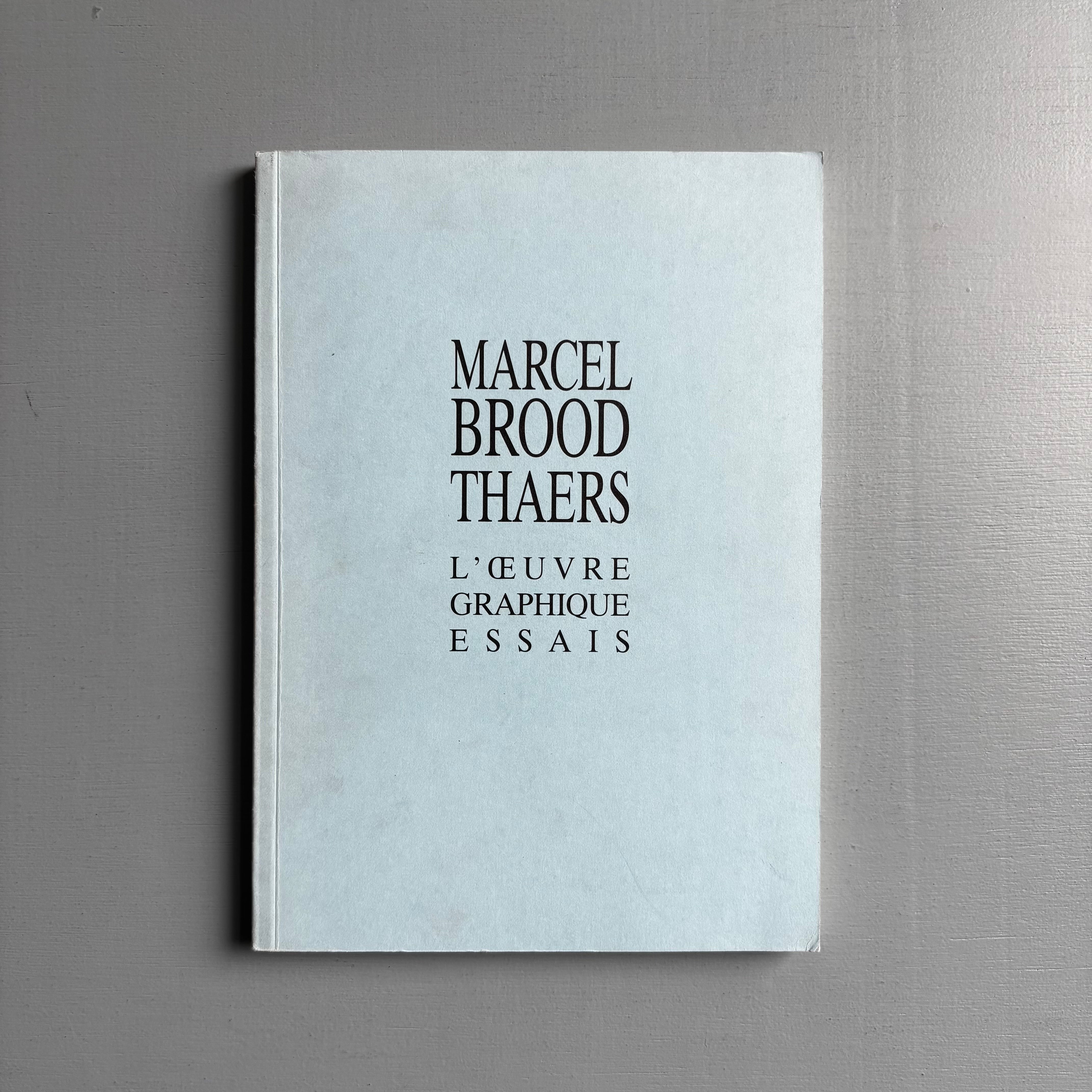 Books of Marcel Broodthaers, Belgian Conceptual Artist - Saint