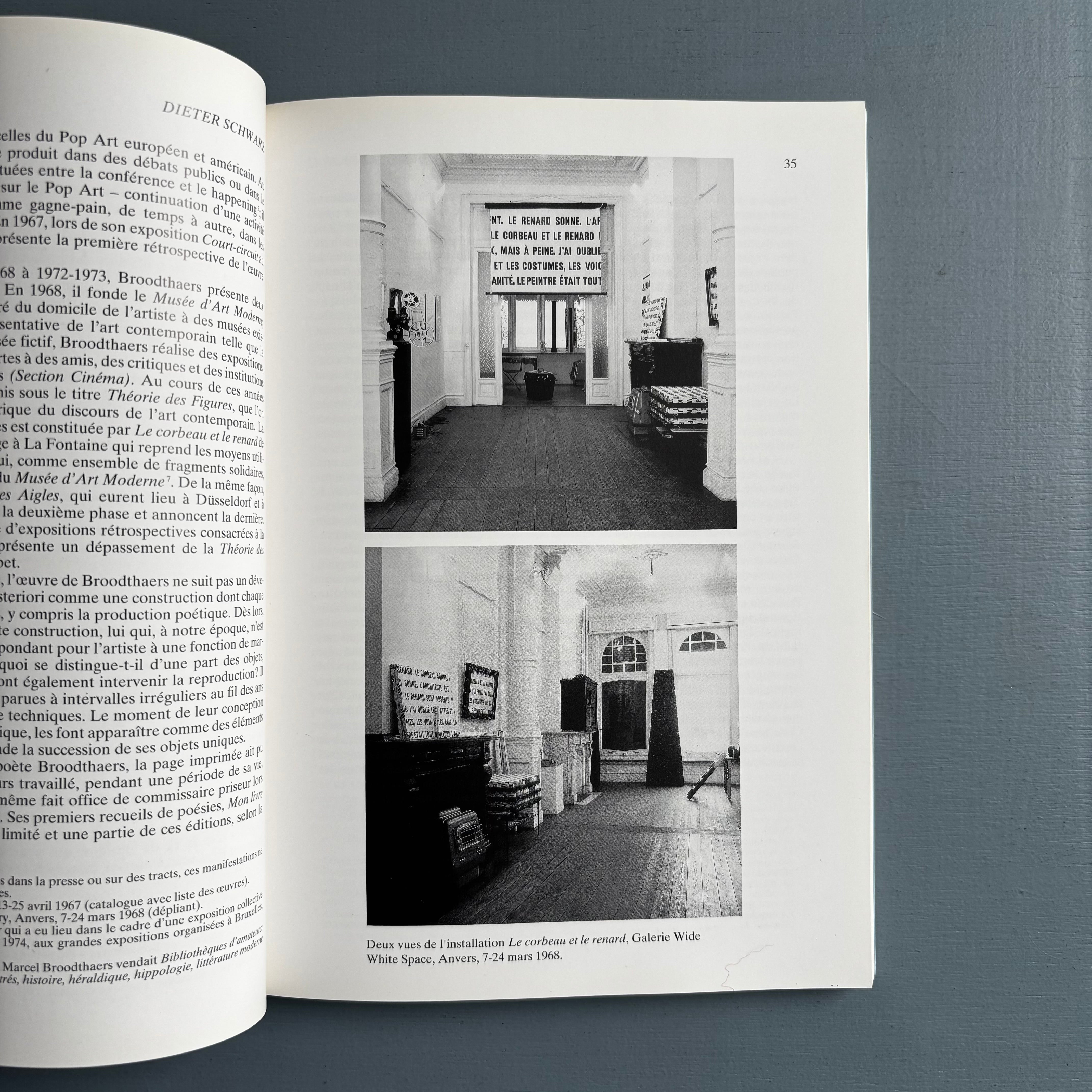 Marcel Broodthaers - L'oeuvre graphique. Essais - Centre Genevois de ...