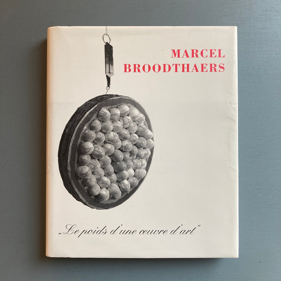 Marcel Broodthaers - Le poids d'une oeuvre d'art - Tinaia 9 Box I 1994 - Saint-Martin Bookshop