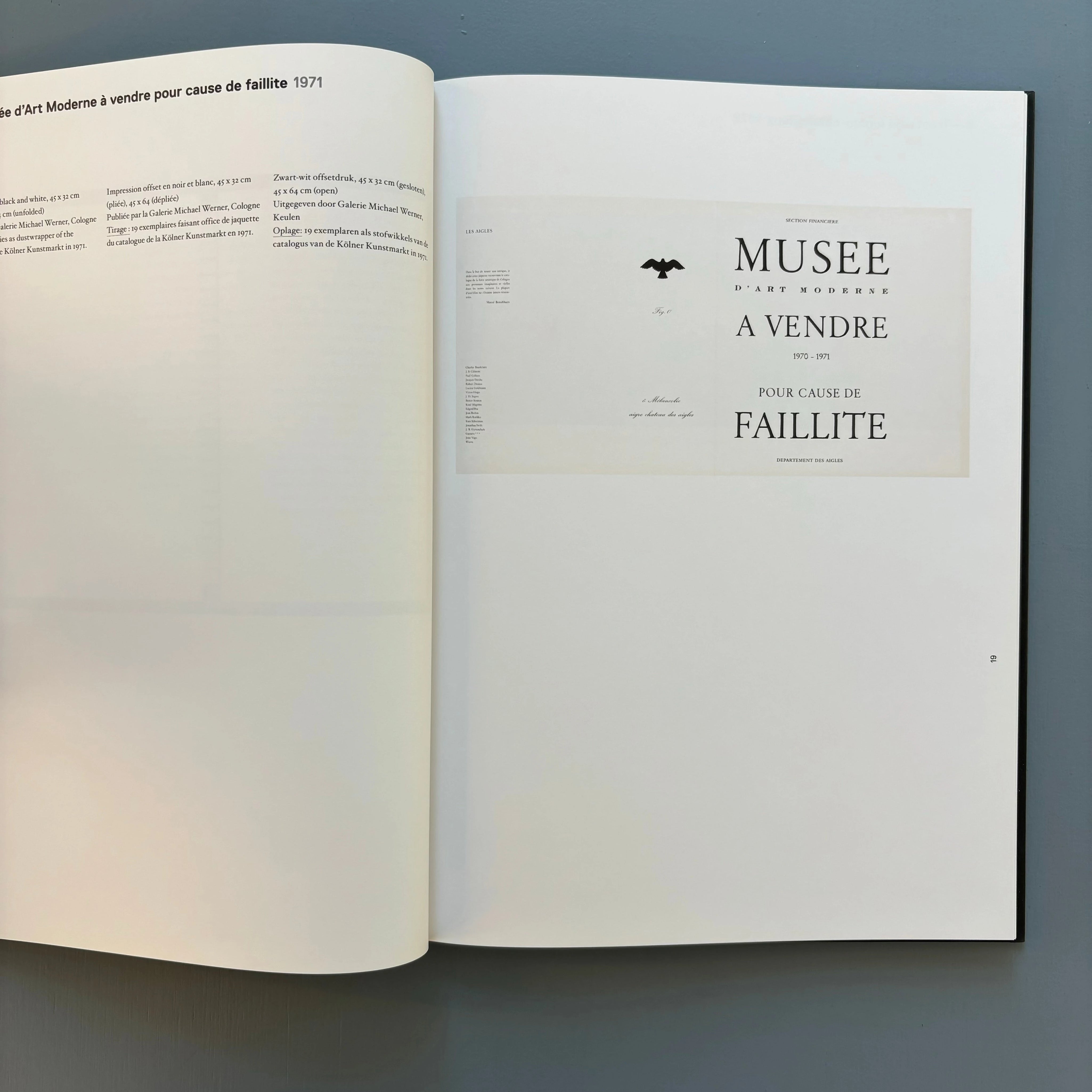 Marcel Broodthaers - The complete prints and books - Galerie