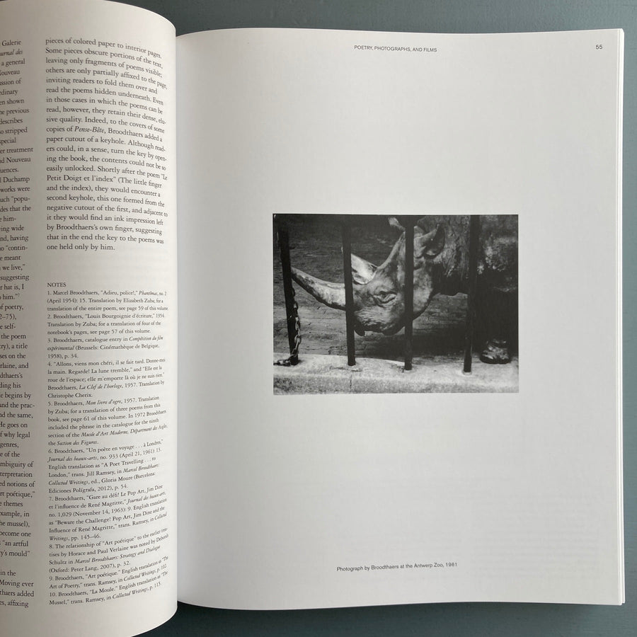 Marcel Broodthaers - Véritablement - MoMA 2016 - Saint-Martin Bookshop