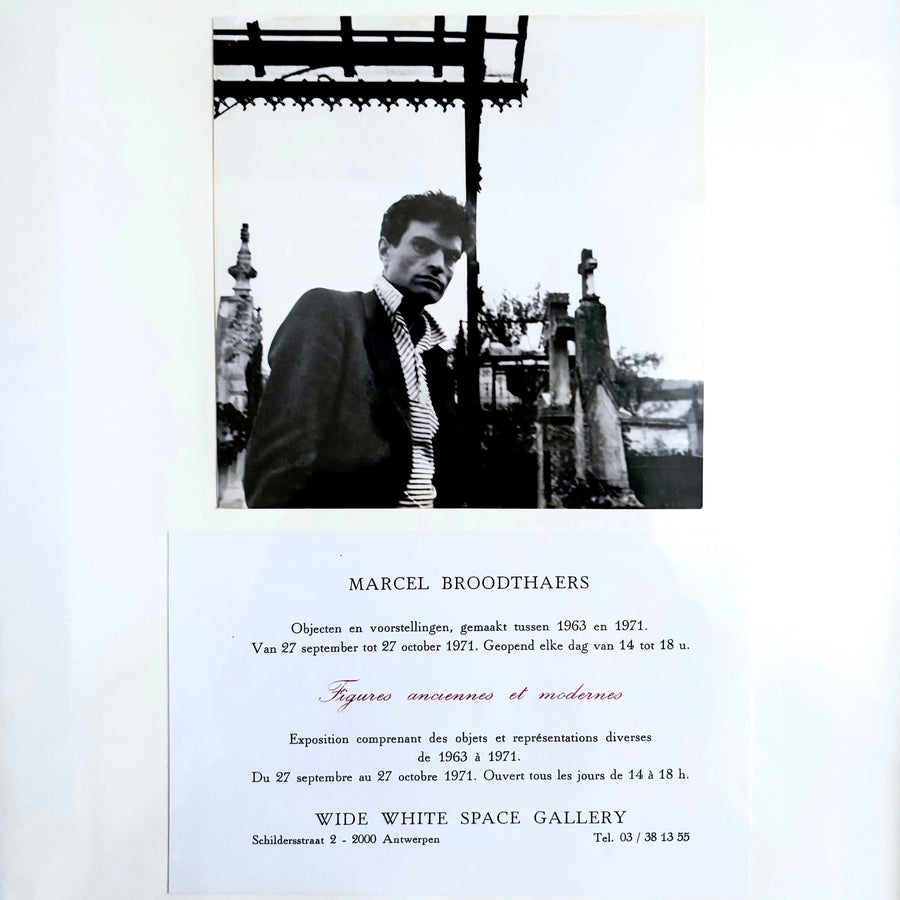 Marcel Broodthaers - “Figures anciennes et modernes